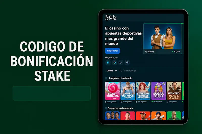 Codigo de bonificacion stake